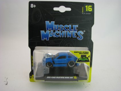 Ford Mustang Boss 302 2013 Muscle Machines 1:64 Maisto