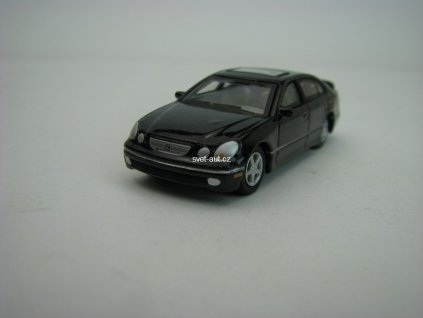 Lexus GS300 black 1:72 Cararama blistr