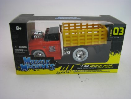Chevrolet C60 Stakebed 1966 Muscle Machines 1:64 Maisto