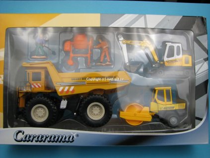 Stavební stroje set 04 Cararama