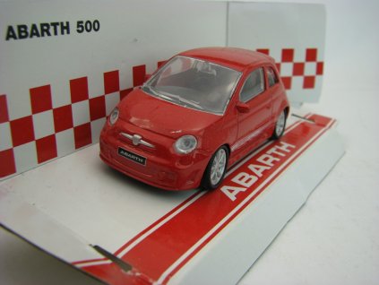 Fiat 500 Abarth Red 1:43 Mondo Motors