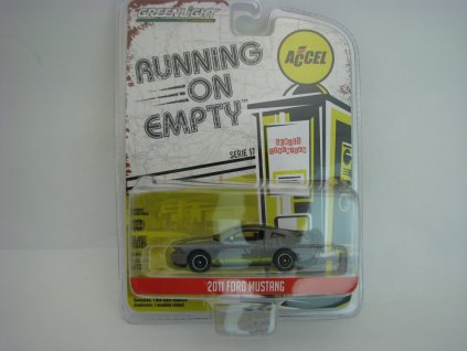 Ford Mustang 2011 ACCEL Running On Empty 1:64 Greenlight