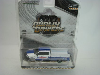 Ram 3500 Service Bed Dually MOPAR Direct Connection 1:64 Greenlight Dually Drivers