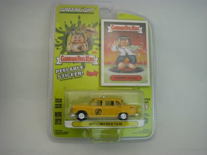 Checker Taxi 1977 1:64 Greenlight Garbage Pail Kids