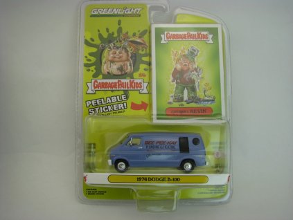 Dodge B-100 1976 1:64 Greenlight Garbage Pail Kids