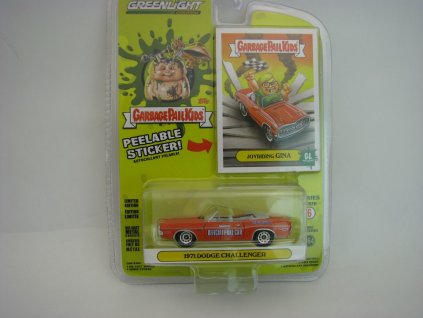 Dodge Challenger 1971 1:64 Greenlight Garbage Pail Kids