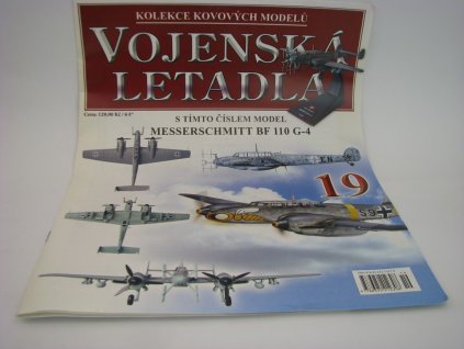 Časopis 19 s Messerschmitt BF 100 G-4 1944 1:100 Atlas Amercom