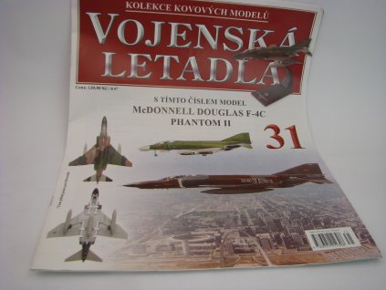 Časopis 31 s McDonnell Douglas F-4C Phantom II 1967 1:100 Atlas Amercom