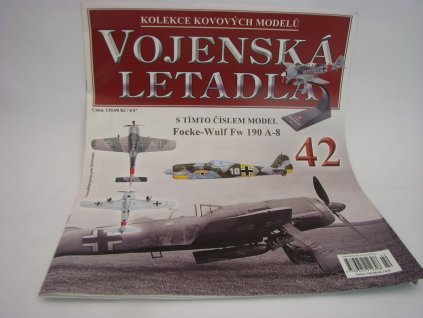 Časopis 42 s Focke-Wulf Fw 190 A-8 1945 1:72 Atlas Amercom