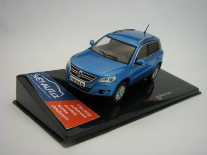 Volkswagen Tiguan 2007 Blue metallic 1:43 Ixo CLC574N.22