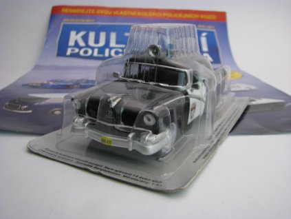 Časopis Kultovní Policejní auta s modelem Ford Fairlane Police 1:43 Amercom