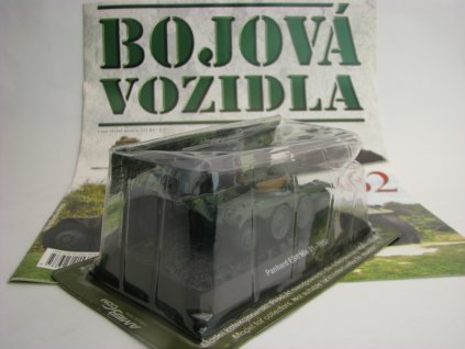 Časopis Bojová Vozidla 62 s modelem Panhard EBR Mle 51 1957 1:72 Amercom