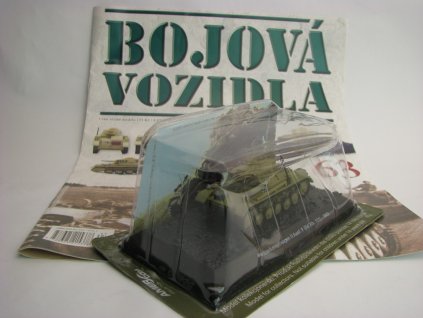 Časopis Bojová Vozidla 63 s modelem Panzerkampfwagen Sd.Kfz. 121 1942 1:72 Amercom