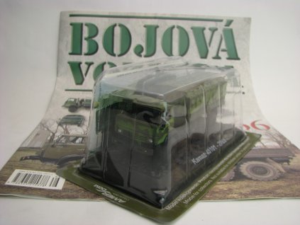 Časopis Bojová Vozidla 66 s modelem Kamaz 43101 2005 1:72 Amercom