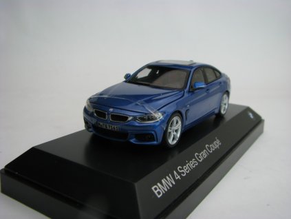 BMW 4 Series Gran Coupé Estoril Blue 1:43 Paragon Models