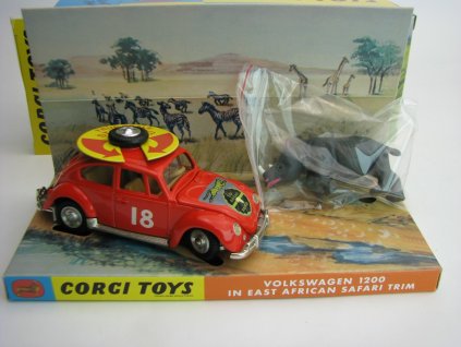Volkswagen Beetle 1200 East African Safari Retro serie 256 1:43 Corgi