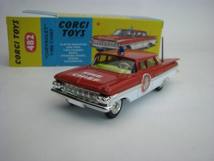 Chevrolet Impala Fire Chief Retro serie 482 1:50 Corgi