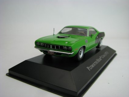 Plymouth Hemi Cuda 1971 Green 1:43 Atlas DeAgostini