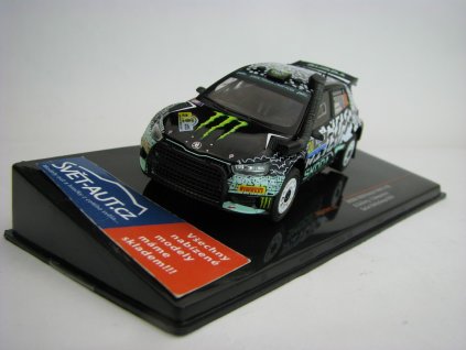 Škoda Fabia Rally 2 2023 No.20 Solberg Safari Rally Kenya 2024 1:43 Ixo RAM941