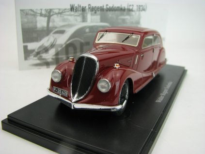 Walter Regent Sodomka 1934 dark Red 1:43 Autocult