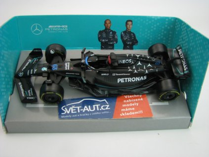 Formule 1 Mercedes AMG W14 E No.63 George Russell 2023 1:43 Bburago