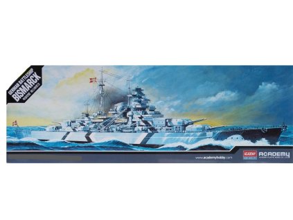 Bismarck Bitevní loď Německo stavebnice 1:350 Academy