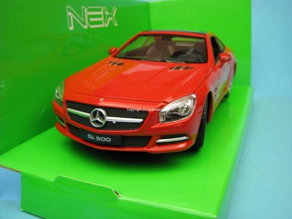 Mercedes-Benz SL500 2012 red 1:24 Welly