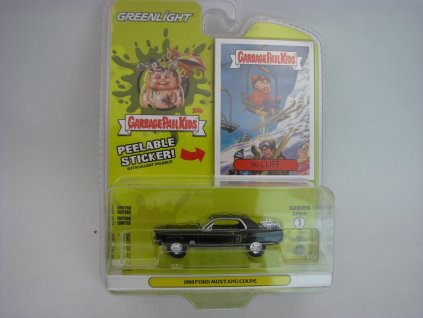 Ford Mustang Coupe 1968 1:64 Greenlight Garbage Pail Kids
