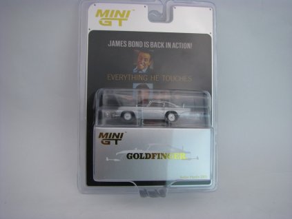 Aston Martin Goldfinger Sean Connery James Bond 007 Mini GT 1:64 TSM Model