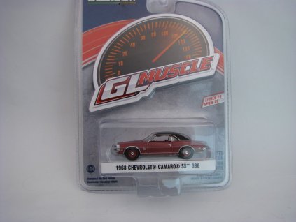 Chevrolet Camaro SS 396 1968 Purple GL Muscle Serie 29 1:64 Greenlight