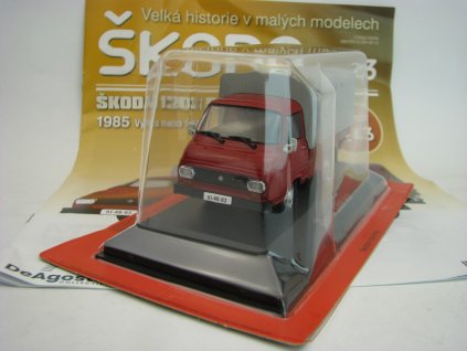 Časopis 23 s modelem Škoda 1203 ROL 1985 Red 1:43 Atlas DeAgostini