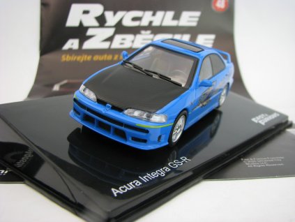 Časopis 48 Rychle a Zběsile s Acura Integra DC 1996 1:43 DeAgostini