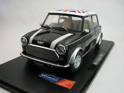 Mini Cooper RHD Union Jack 1970 Dark green 1:12 KK scale