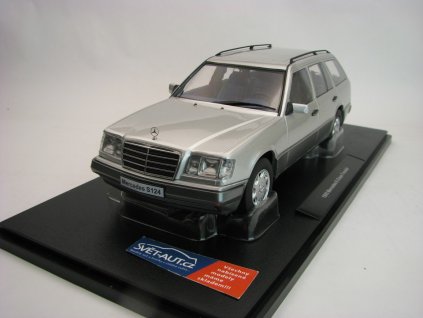 Mercedes-Benz E-Class model T Silver metallic 1:18 Triple 9 Collection