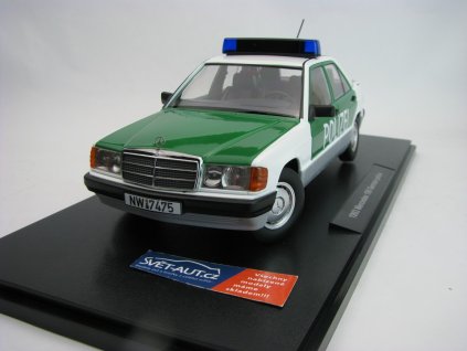 Mercedes-Benz 190 W201 Polizei German Police 1:18 Triple 9 Collection