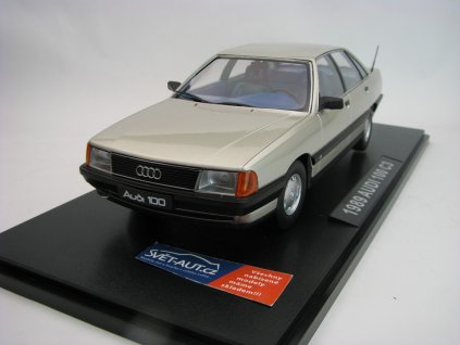 Audi 100 C3 1989 Grey metallic 1:18 Triple 9 Collection