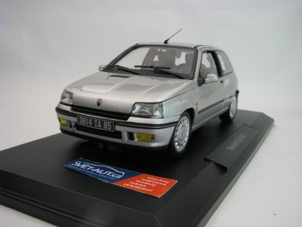 Renault Clio 16S 1992 Grey metallic 1:18 Norev