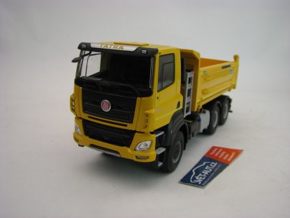 Tatra Phoenix 6x6 Sklápěč Žlutá 1:43 Kaden 9212