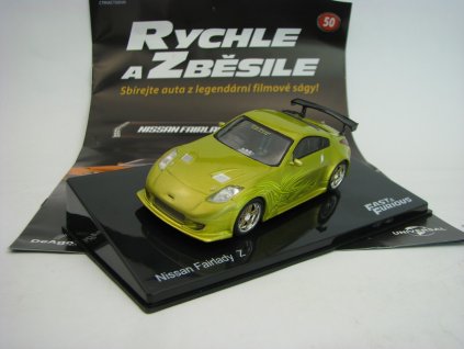 Časopis 50 Rychle a Zběsile s Nissan Fairlady Z Z23 2002 1:43 DeAgostini
