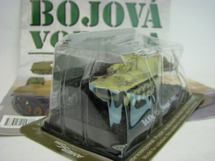 Časopis Bojová Vozidla 54 s modelem Wespe Sd.Kfz. 124 1943 1:72 Amercom