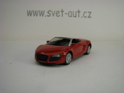 Audi R8 Spyder red model Siku 1316