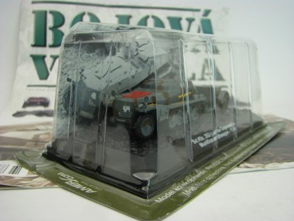 Časopis Bojová Vozidla 61 s Leichter Gepanzerter Munitionskraftwagen Sd.Kfz. 252 1941 1:72 Amercom
