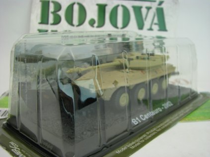Časopis Bojová Vozidla 60 s Kolový stíhač tanků B1 Centauro 2002 1:72 Amercom