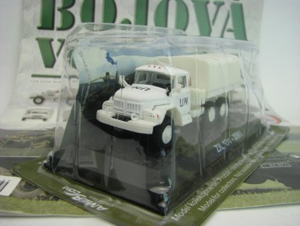 Časopis Bojová Vozidla 69 s modelem ZIL-131 2001 1:72 Amercom