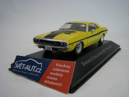 Dodge Challenger R/T 440 1970 Yellow 1:43 Atlas DeAgostiny