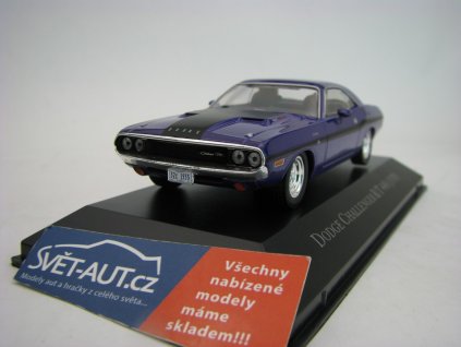 Dodge Challenger R/T 440 1970 Purple 1:43 Atlas DeAgostiny