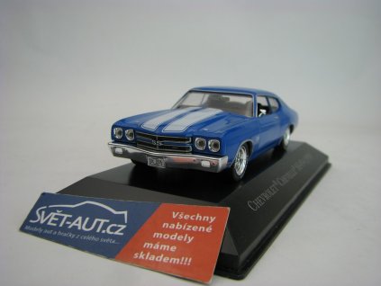 Chevrolet Chevelle SS 454 1970 Blue 1:43 Atlas DeAgostini