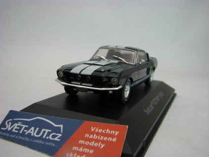 Ford Shelby GT 500 Mustang 1967 Black 1:43 Atlas DeAgostini
