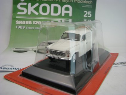 Časopis 25 s modelem Škoda 1202 VAN 1969 1:43 Atlas Deagostini