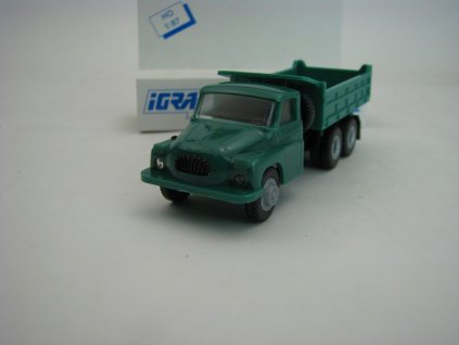 Tatra 138 S3 Sklápěč Zelený 1:87 Igra